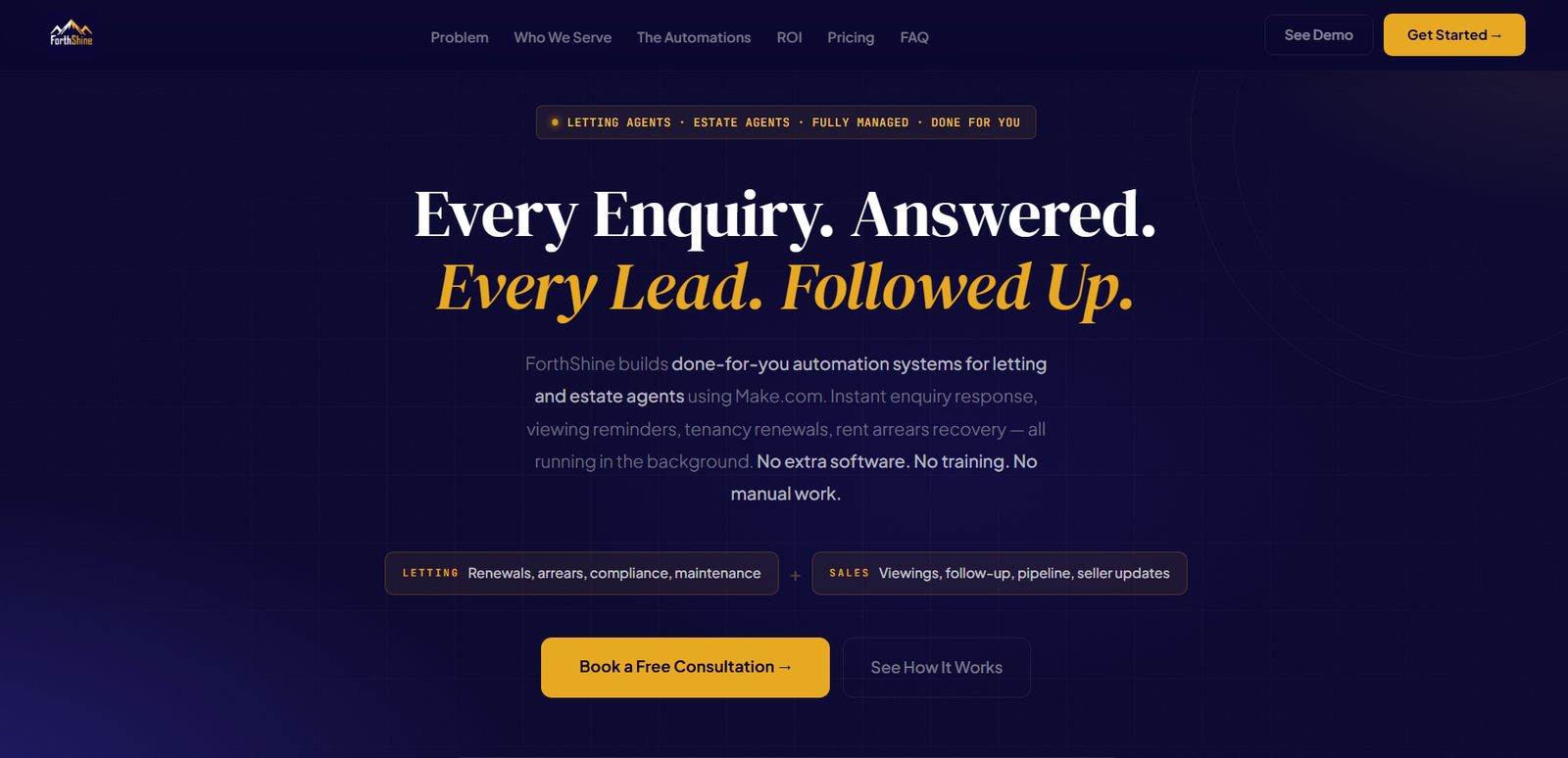 ForthShine SaaS Platform